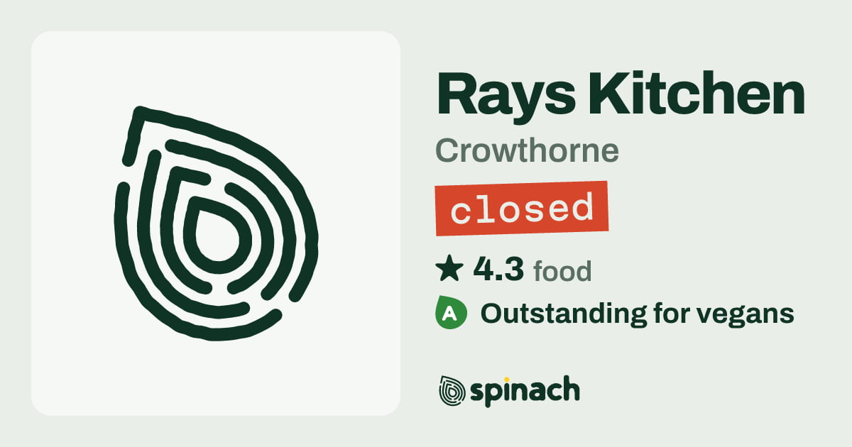 Rays Kitchen - Indian Curries, Vegan Options in Crowthorne | Spinach