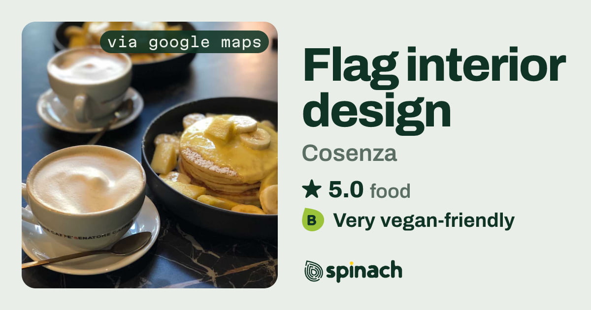 Flag Interior Design - Coffee, Vegan Charcuterie, Plant Milk in Cosenza ...